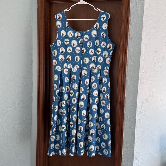 NWOT Cat Portrait Dress-US 12 - Picture 6 of 6